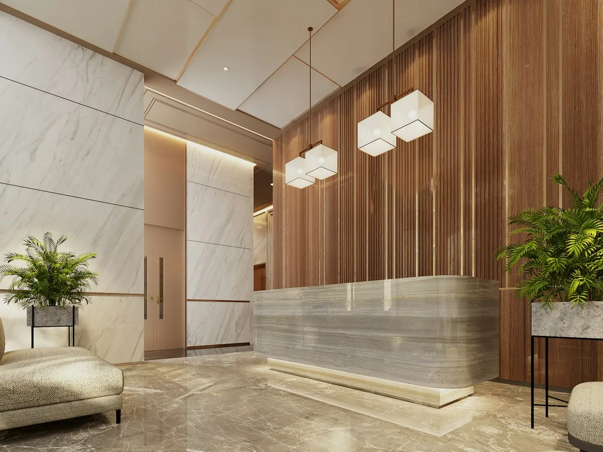Sala de espera y recepción