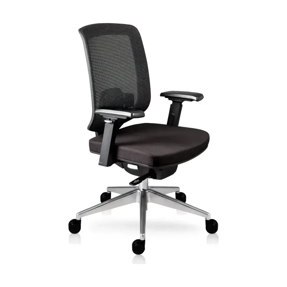 SILLA EJECUTIVA MODELO FINISTERRE NEGRO