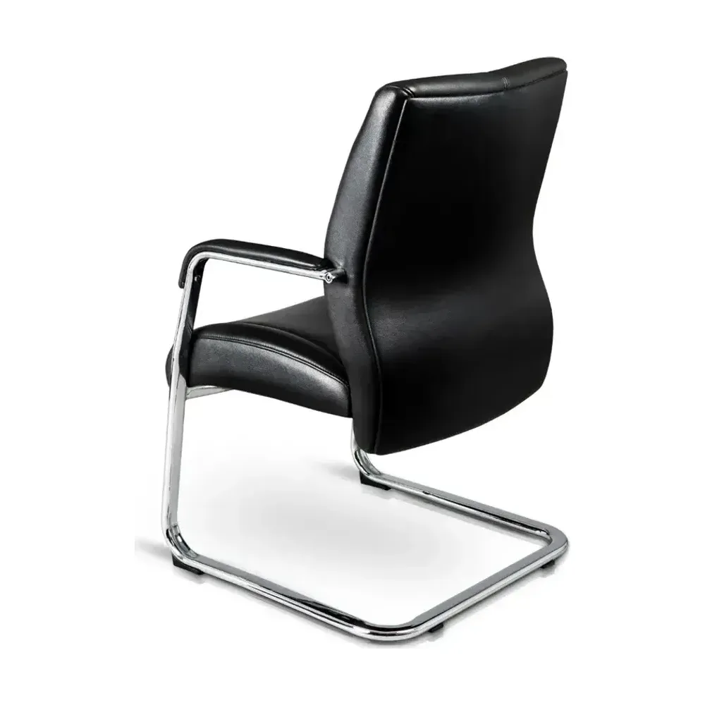 SILLA DE VISITA MODELO ZAID BAJO NEGRO