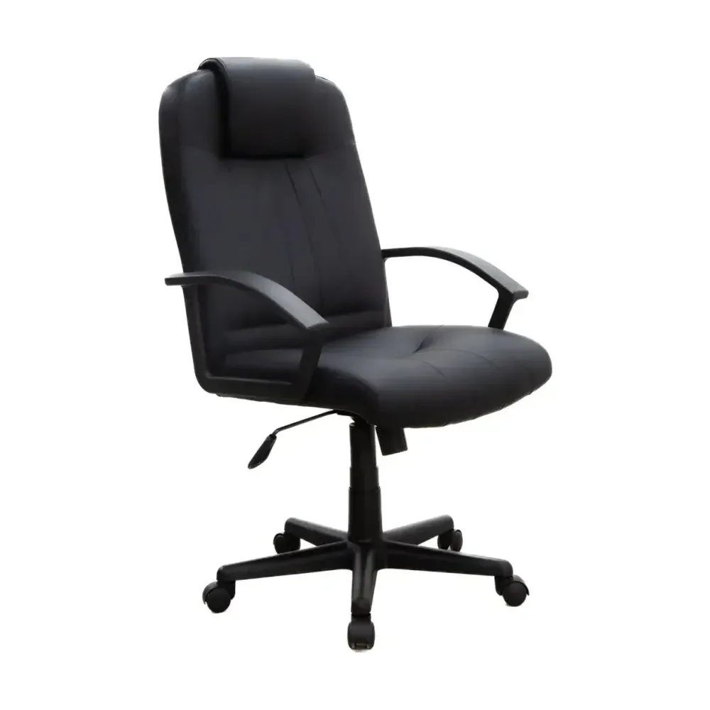 SILLA  EJECUTIVA MODELO PABLO ALTO COLOR NEGRO