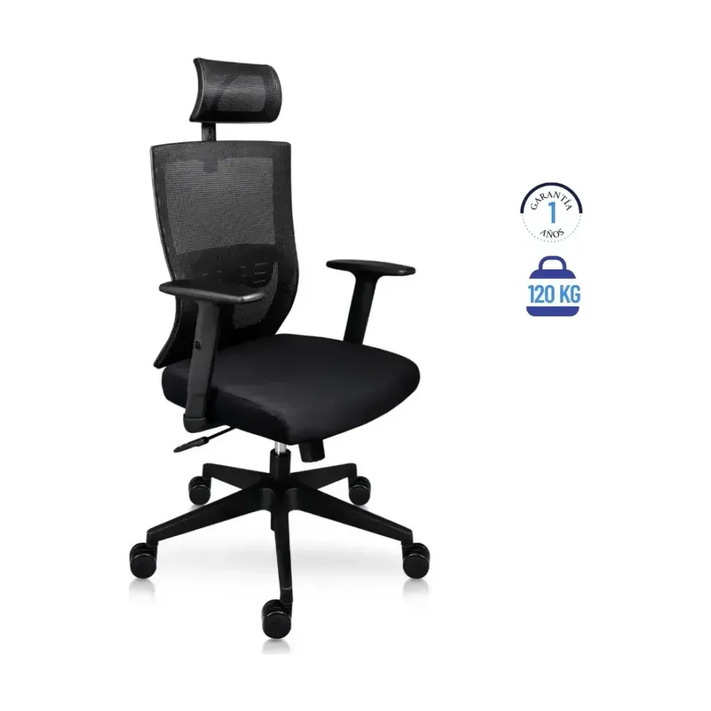 Silla Ejecutiva Modelo Athenas Negro