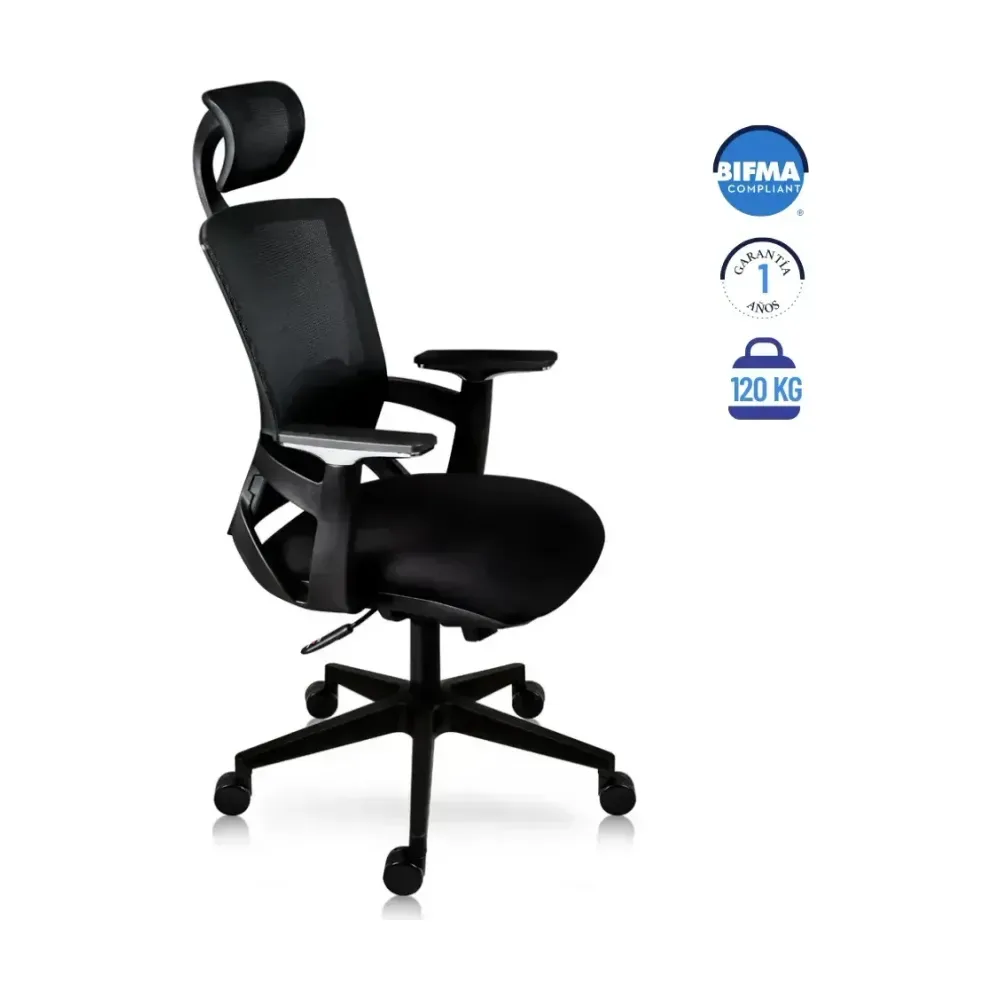 Silla ejecutiva modelo Berlin con cabecera
