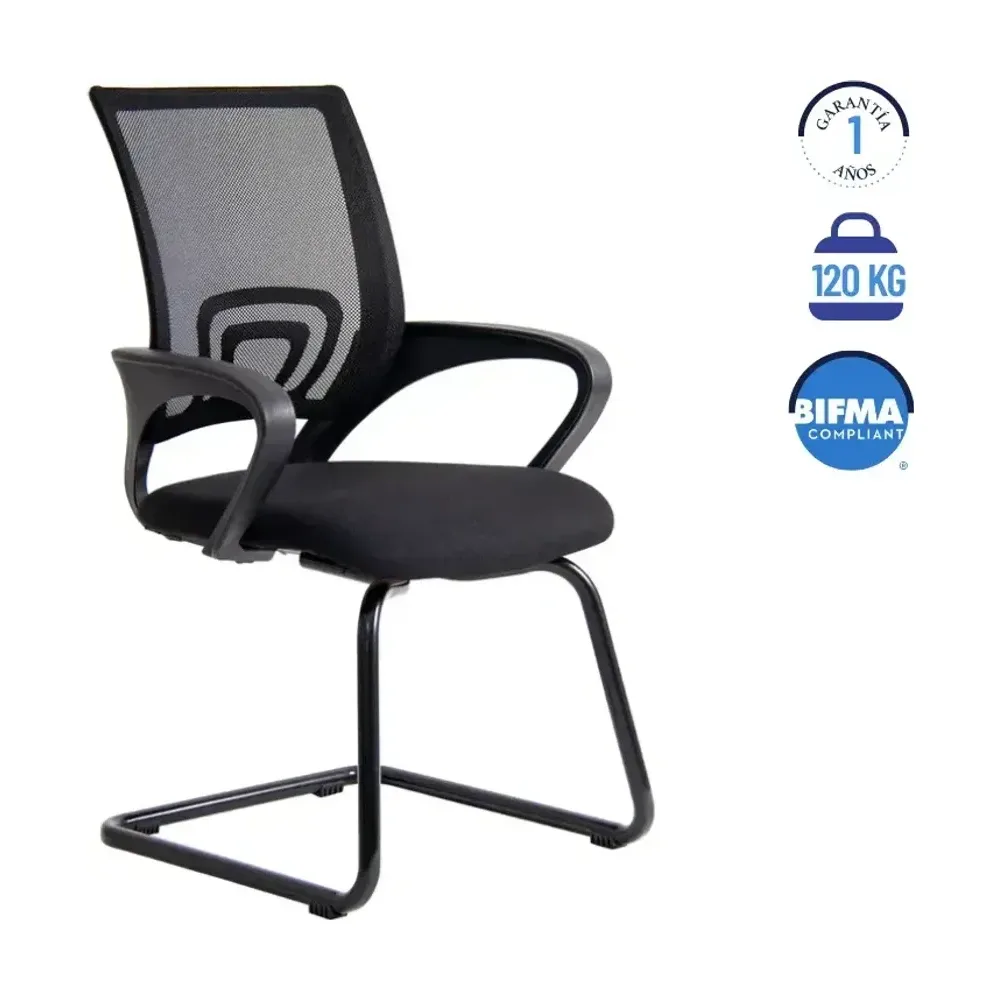 Silla de visita modelo black jack