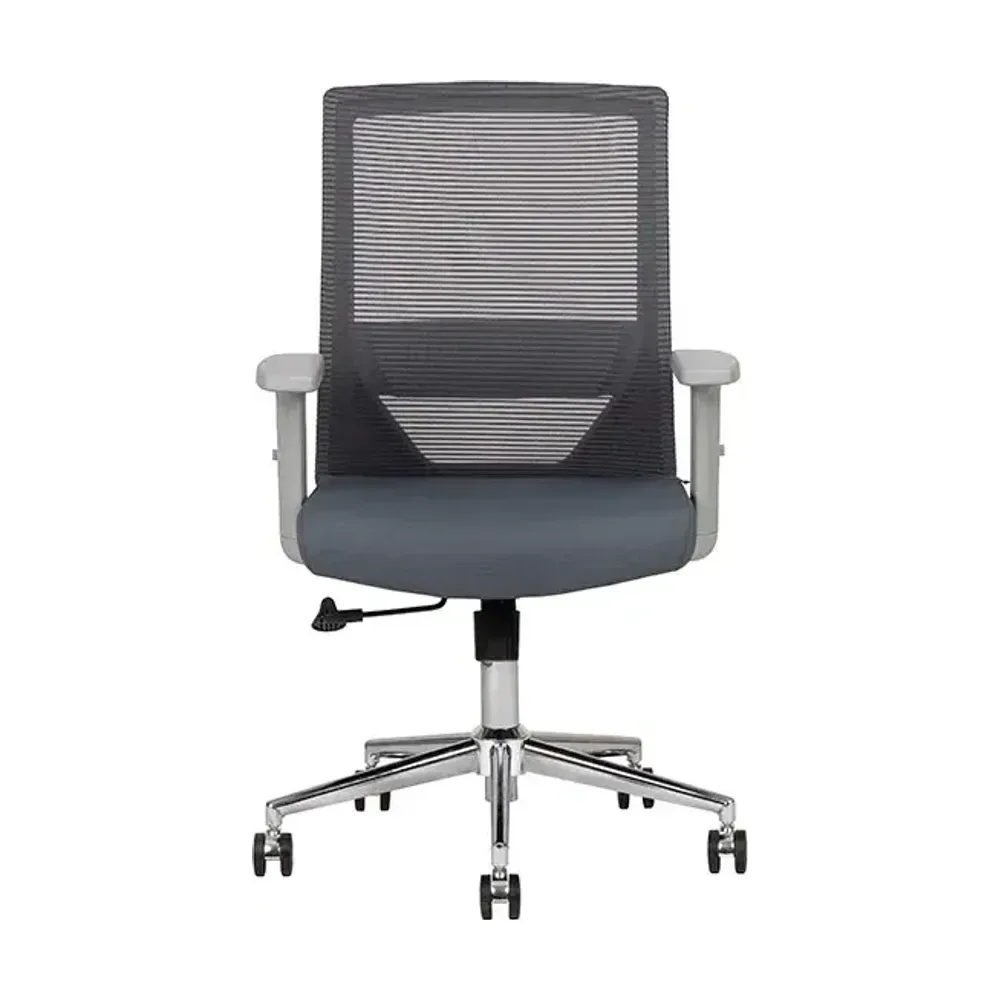 SILLA EJECUTIVA MODELO VISION GRAY RESPALDO BAJO