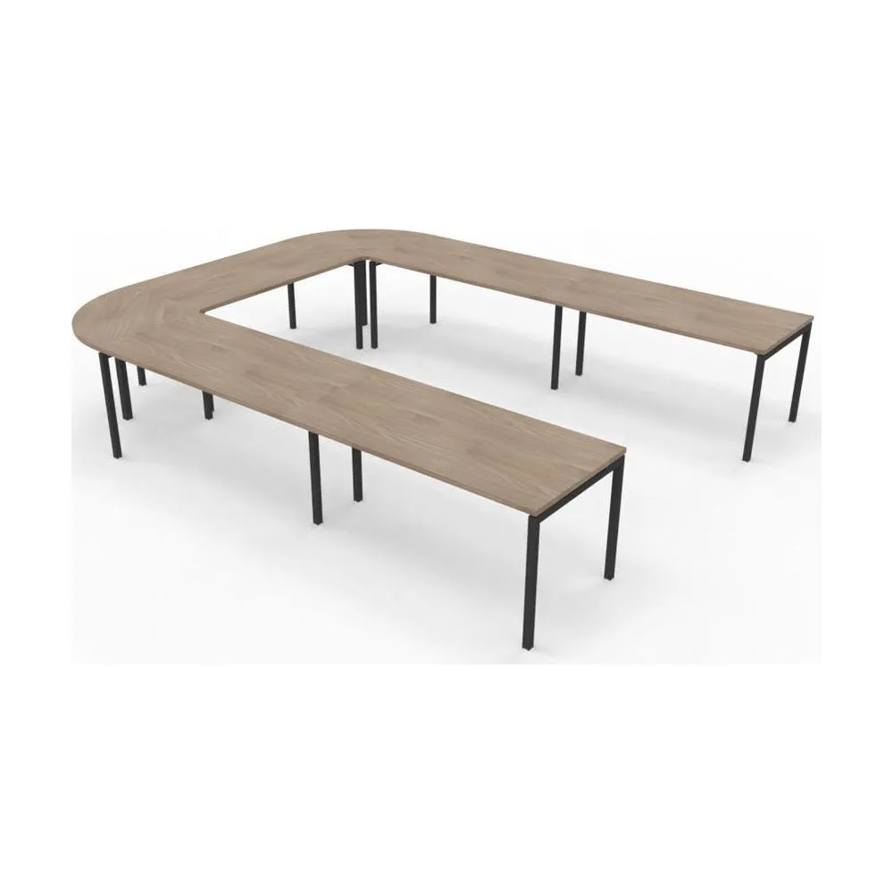 MESA DE JUNTAS EN "U" MODELO MJOF-1014